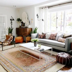 How to choose the right carpet for your living room according to design