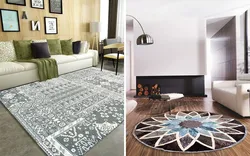 Dizayna görə oturma otağınız üçün düzgün xalçanı necə seçmək olar