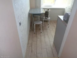 Фото полов на кухне из плитки в хрущевке