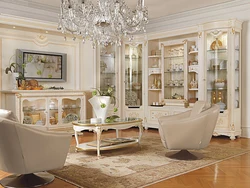 Living room furniture in Italian style photo