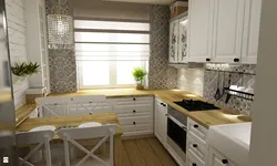 Тарҳи ошхона 9 м аз тарафи тиреза акс