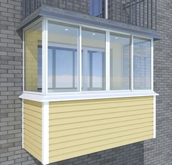 Photo of the loggia outside