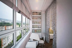 Loggia Design With Panoramic Glazing 6 Meters