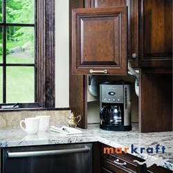 Kitchen how to place household appliances photo