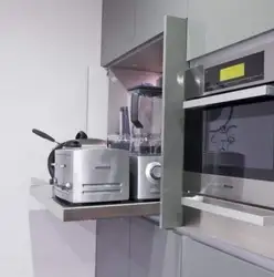 Кухня як размясціць бытавую тэхніку фота