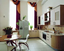 Kitchen design with high ceilings 3 meters