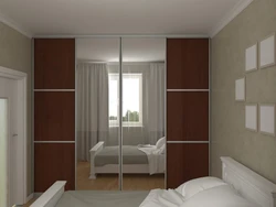 Bedroom Design Photo Khrushchev Wardrobe