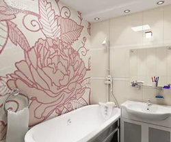 Bathroom design with a picture photo