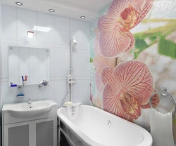 Bathroom design with a picture photo