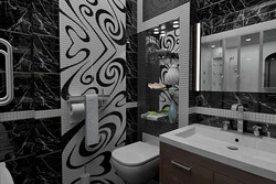 Bathroom design with a picture photo