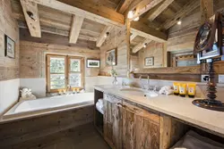 Bath in the village photo