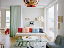 Apartment Interior Without Curtains