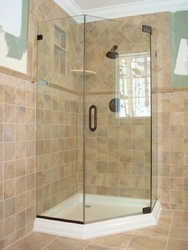 Shower Room In Apartment Photo Without Tray