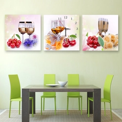 Paintings for the interior of the kitchen living room