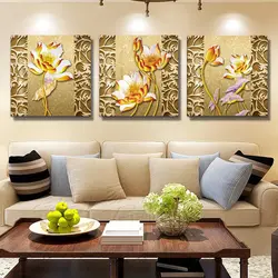 Paintings for the interior of the kitchen living room