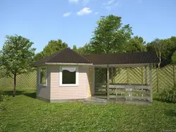 Летние кухни на даче фото эконом класса