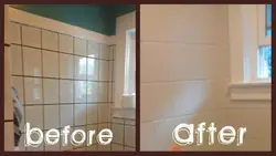 Repaint bathroom tiles before and after photos