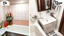 Repaint bathroom tiles before and after photos