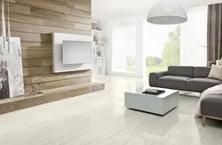 Laminat müasir üslubda oturma otağı fotoşəkili