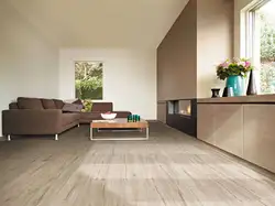 Laminat müasir üslubda oturma otağı fotoşəkili