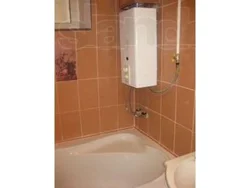 Дызайн ваннага пакоя фота з газавай калонкай фота
