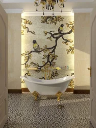 Bathroom design with panels