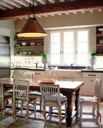 Кухня Столовая На Даче Фото