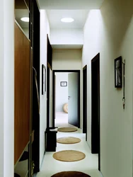 Design of a narrow hallway in an apartment in a panel house