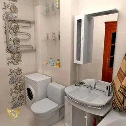Bir Mənzildə Ayrı Vanna Otağı Dizaynı