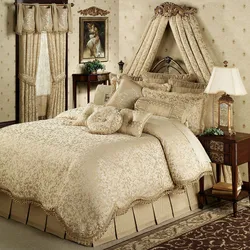Beautiful bedspreads for the bedroom interior