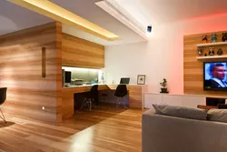 Finishing The Apartment With Wood Inside Photo