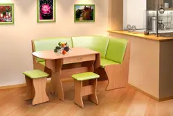 Kitchen corner with table for a small kitchen photo
