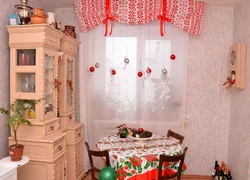 Ороиши Ошхона Барои Соли Нав Акс