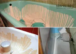 How to paint a bathtub at home photo