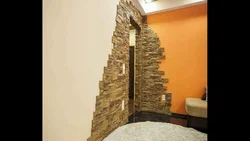 Дизайн в квартире искусственный камень