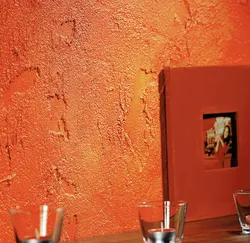 Colors of decorative plaster photos for the kitchen