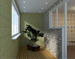 How to decorate a loggia photo