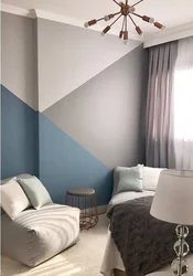 Як фарбаваць сцены ў кватэры дызайн фота