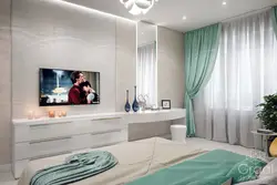 Bedroom Design In Peach Tone