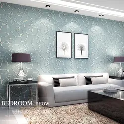 The most fashionable wallpaper for the living room photo