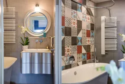 Bath Design With Color Bathtub