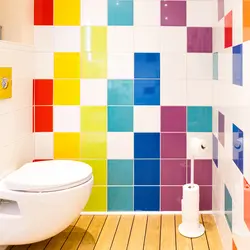 Bath design with color bathtub