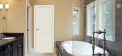 Photo of doors in a small bath