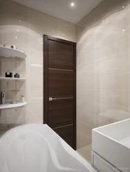 Photo of doors in a small bath