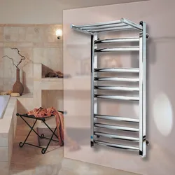 Photo of stainless steel bathroom heated towel rails