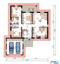 3-bedroom one-story house with garage photo