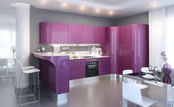 Күлгін ас үй дизайны