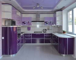 Purple Kitchen Design