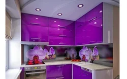 Kitchen fuchsia design