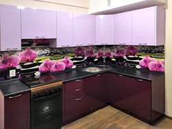 Kitchen fuchsia design